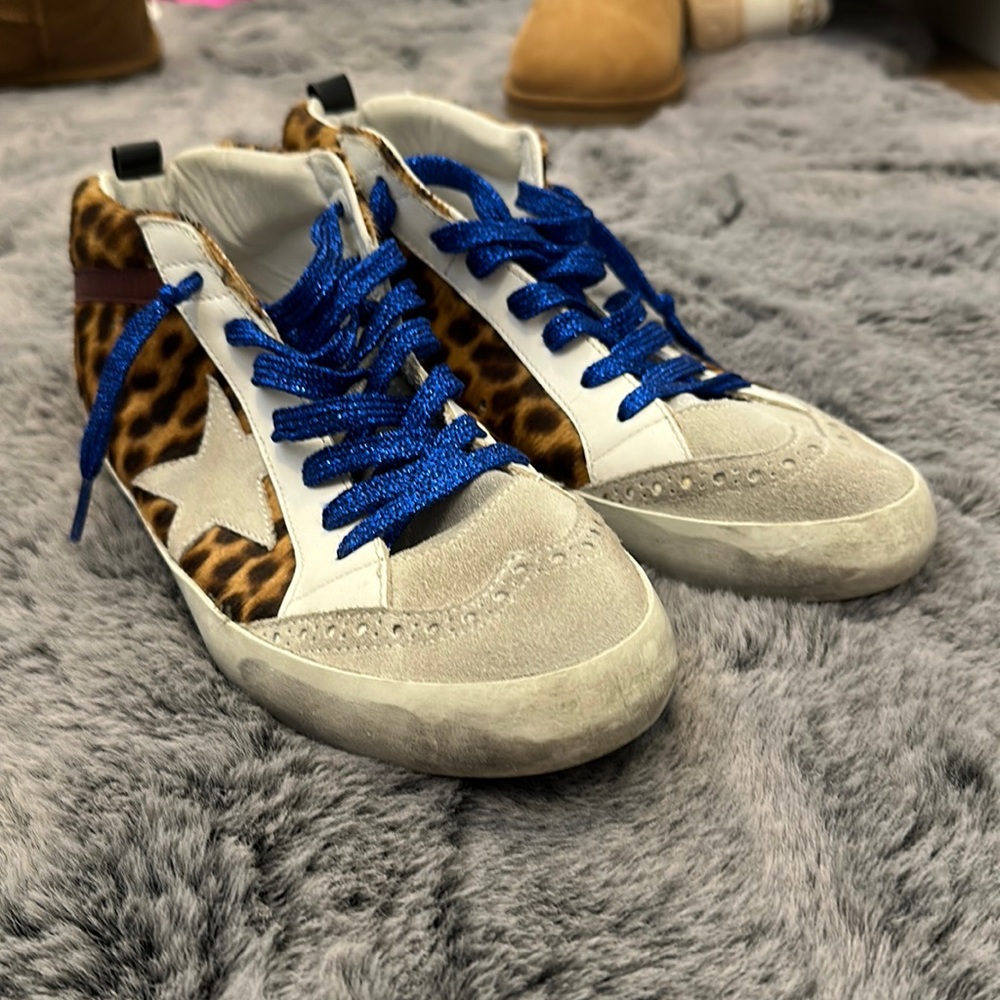 Like new golden goose leopard 37